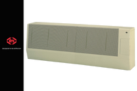 DRU Art 10 gevelkachel in beige, frontaanzicht op witte achtergrond