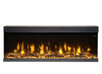 Dimplex Ignite Bold 60 inbouwhaard met vlammen en houtblokken