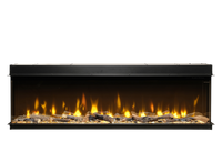 Dimplex Ignite Bold 74 elektrische inbouwhaard met vlammen en houtblokken