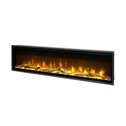 Dimplex Ignite Evolve 60 elektrische haard met vlammen en houtblokken