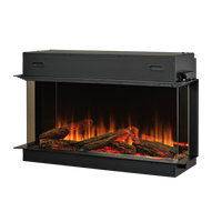 Dimplex Ignite Ultra 40 elektrische haard met houtblokken en vlammen