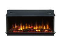 Dimplex Ignite Ultra 50 elektrische haard met vlammen en houtblokken