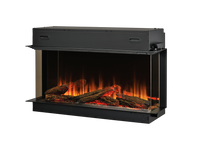 Dimplex Ignite Ultra 40 elektrische haard met vlammen en houtblokken