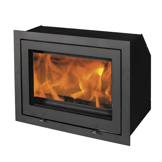 Jydepejsen H530 Classic houtkachel met zichtbare vlammen