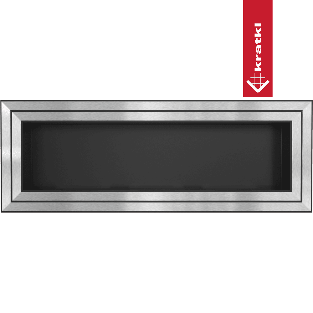 Kratki Juliet TÜV inbouwhaard met zilverkleurig frame