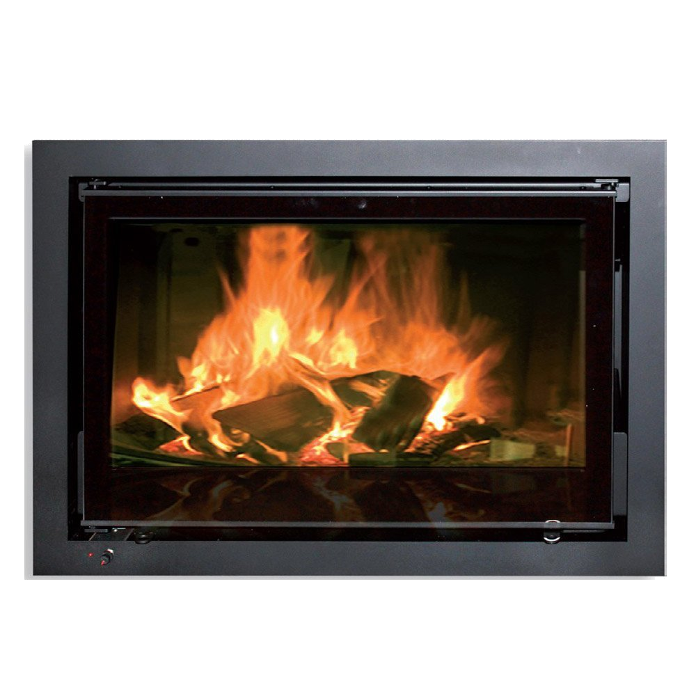 Spartherm Swing Inzet 71x52 met brandend vuur achter glazen ruit