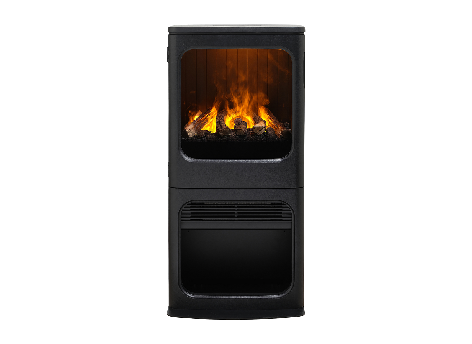 Dimplex Mapleton 100 zwarte elektrische haard met vlammen