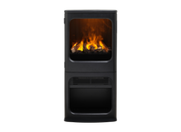 Dimplex Mapleton 100 zwarte elektrische haard met vlammen