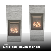 Altech Max Core H haard, twee fronten met optie extra laag boven of onder