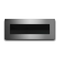 Icon Fires Nero Wall Frame 1450 wandhaard in zwarte en grijze omlijsting