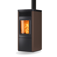 Nobis N70 Top pelletkachel met zichtbare vlammen