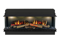 Dimplex Opti-V Vista 130 III elektrische haard met vlammend houtdisplay