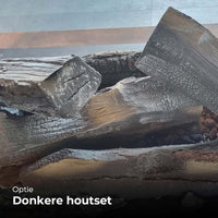 Element4 Sky Large Roomdivider met donkere houtset