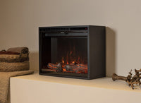 Wanders Redstone 30'' Black Edition Low zwarte haard met vlammen