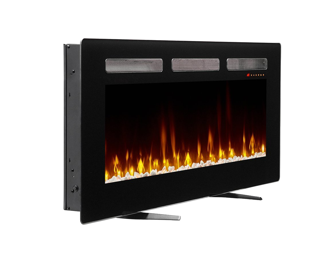 Dimplex Sierra 48" elektrische haard met vlammen en zwart front