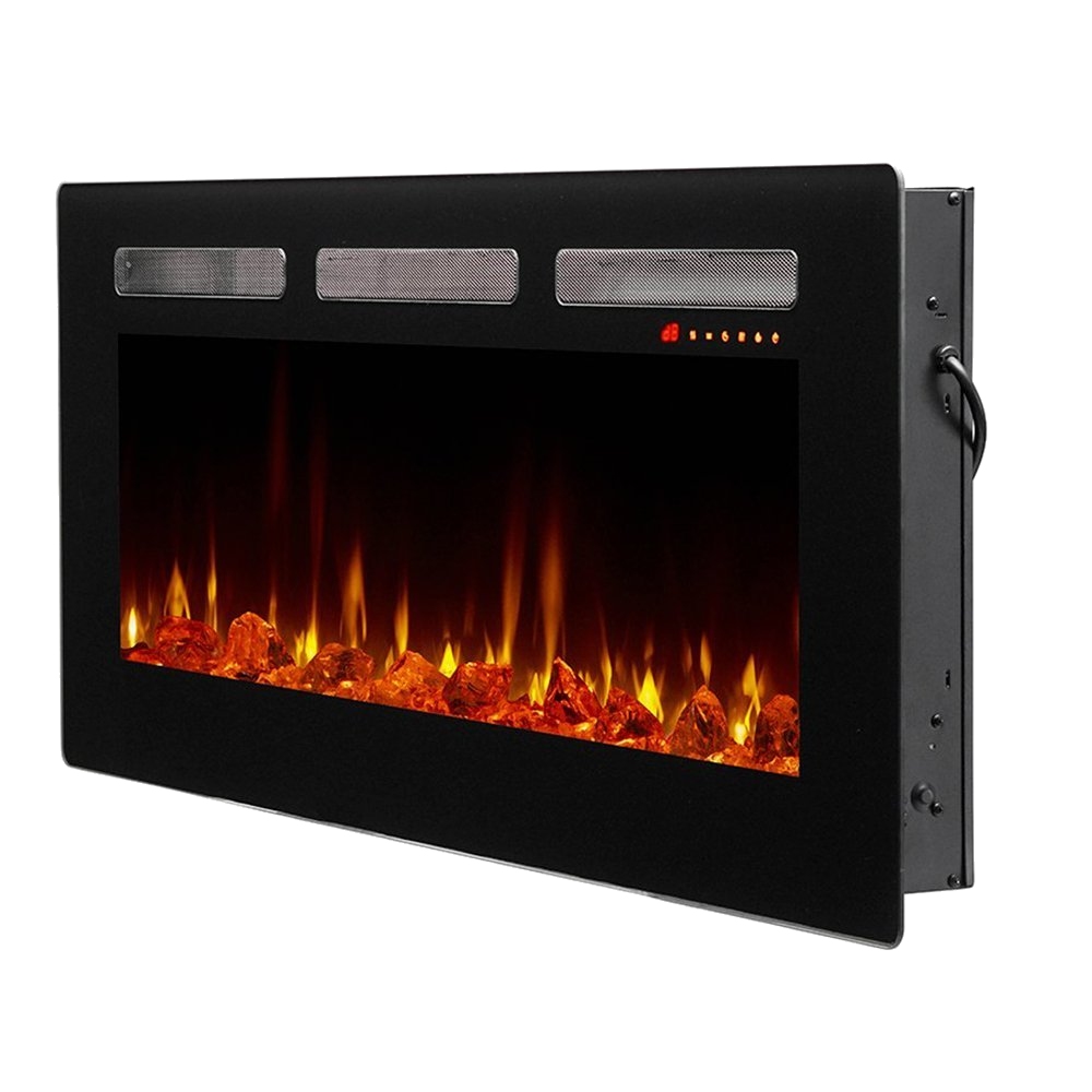 Dimplex Sierra 48" elektrische haard met vlammen en houtblokken