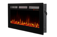 Dimplex Sierra 48 inch elektrische haard met vlammen en gloeiende stenen