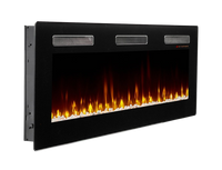 Dimplex Sierra 60" elektrische haard met vlammen, zwart front