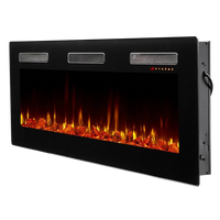 Dimplex Sierra 60" elektrische haard met vlammen en houtskoolgloed