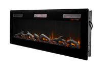 Dimplex Sierra 72 inch elektrische haard zwart met vlammen