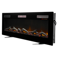 Dimplex Sierra 72" elektrische haard met vlammen en houtblokken