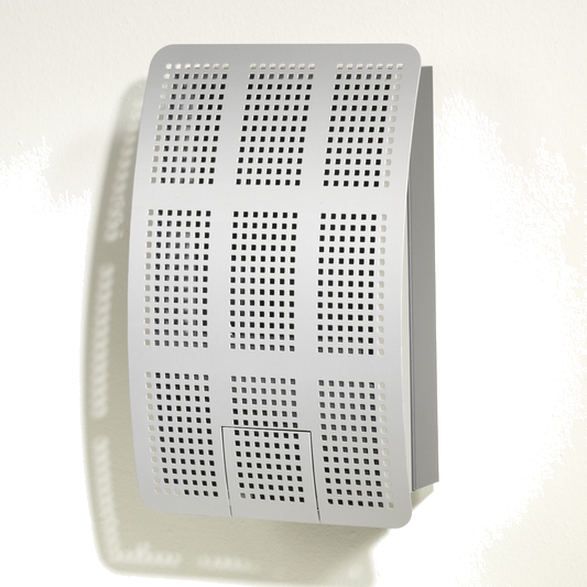 DRU Style 3 gevelkachel tegen witte muur