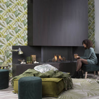 Element4 Summum 100 3/S gashaard in moderne woonkamer met brandend vuur