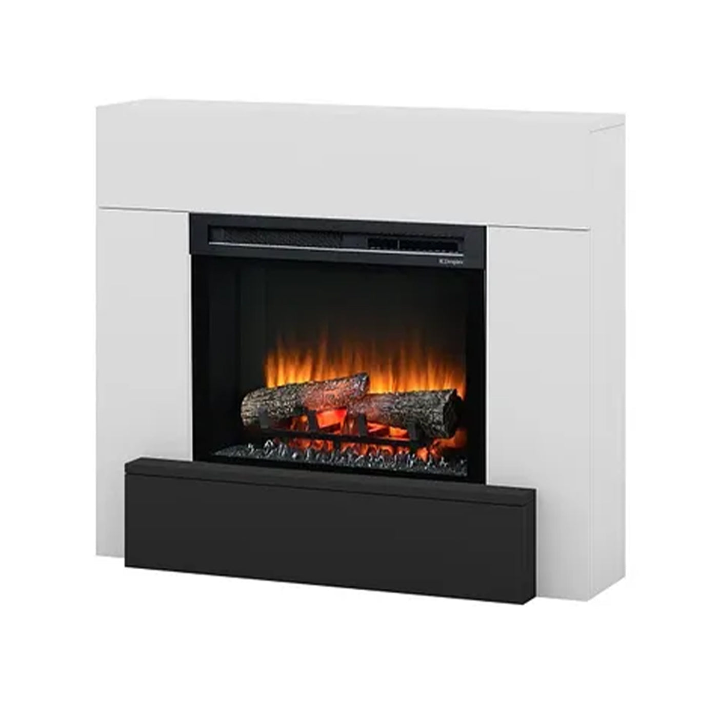 Dimplex Vigor elektrische haard met vlammen en houtblokken