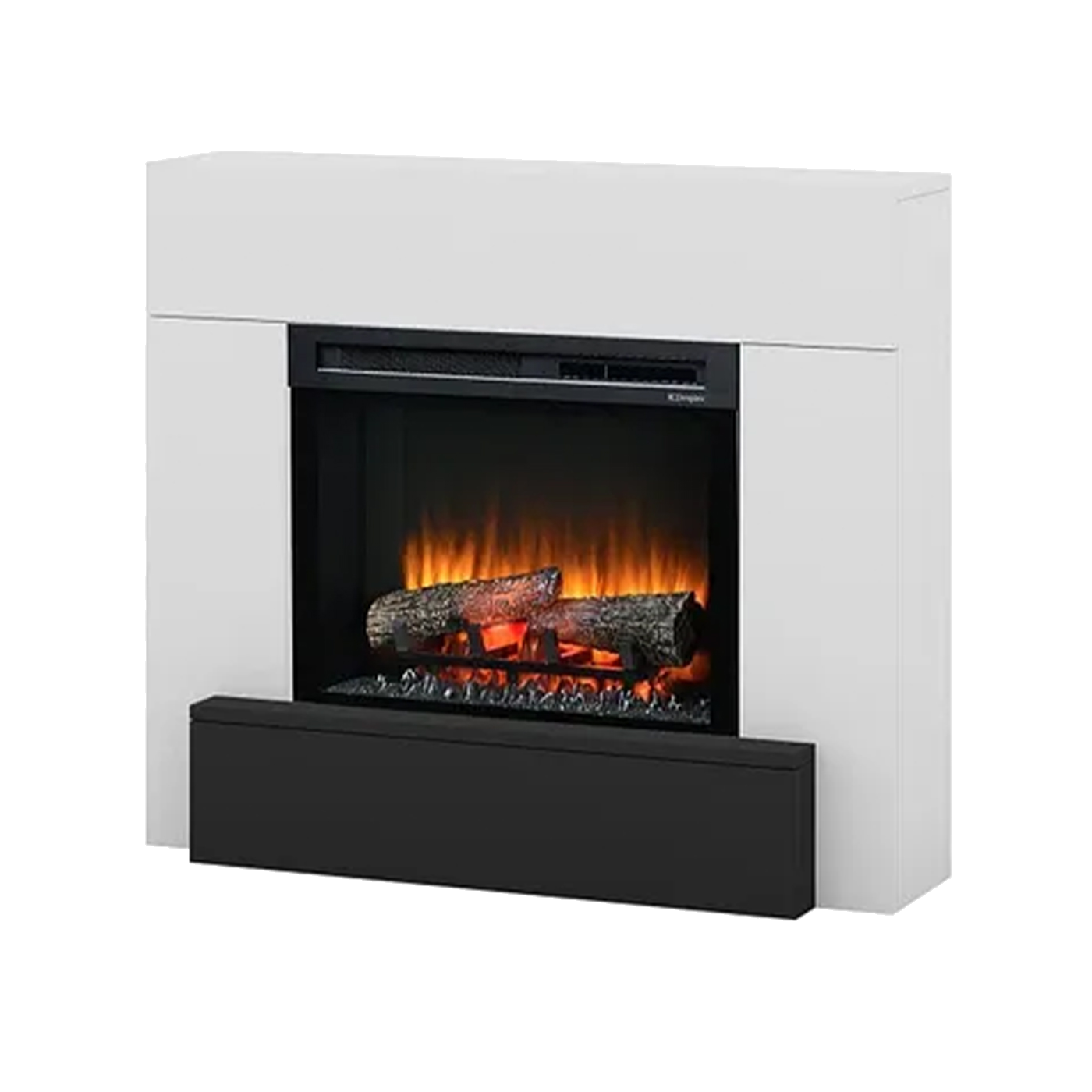 Dimplex Vigor elektrische haard met vlammen en houtblokken
