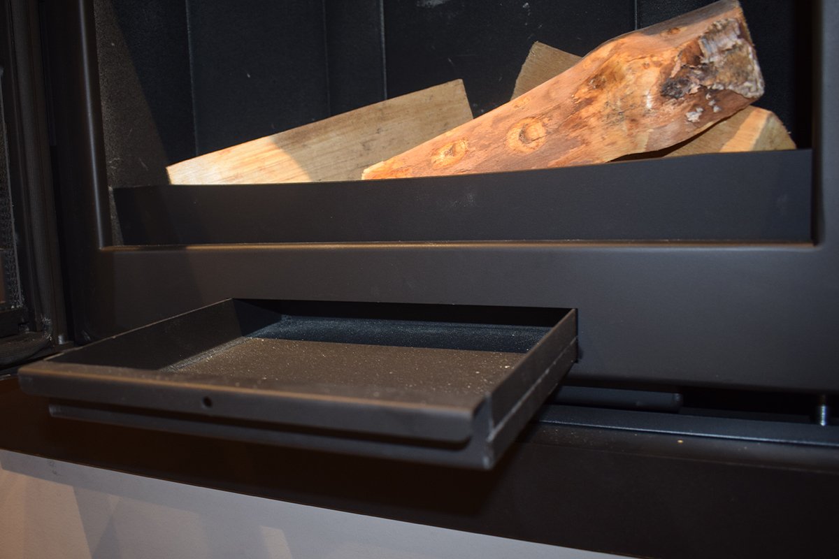Wanders WAN-2060 Front inzet met open aslade en houtblokken