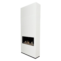 Xaralyn Ambiance Front witte haard met vlammen