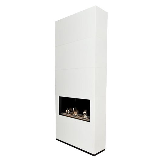 Xaralyn Ambiance Front witte haard met vlammen